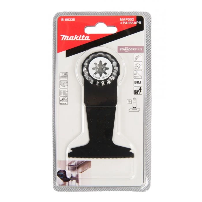 Makita B-66335 MAP002 Invalzaagblad 65x50mm Hout&staal 4 Makita B-66335 MAP002 Invalzaagblad 65x50mm Hout&staal - Afbeelding 4