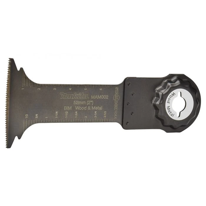 Makita B-66416 MAM002 Invalzaagblad 52x70mm Hout&staal 1 Makita B-66416 MAM002 Invalzaagblad 52x70mm Hout&staal