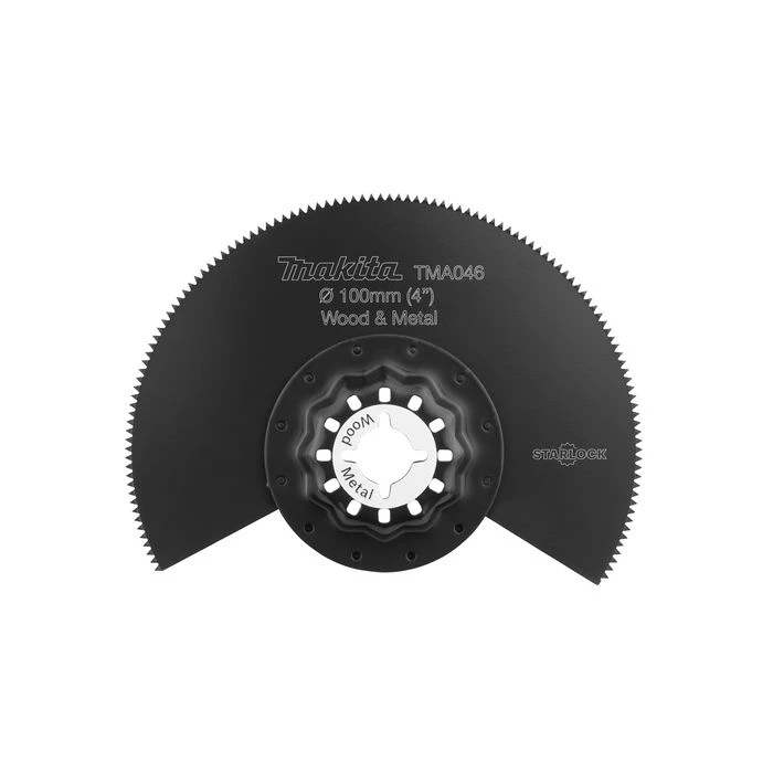 Makita B-64808 TMA046 Segmentzaagblad 100mm Hout&staal 2 Makita B-64808 TMA046 Segmentzaagblad 100mm Hout&staal - Afbeelding 2
