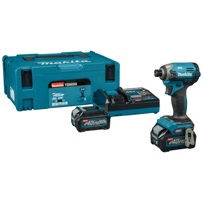 Makita TD003GD201 40 V Max Slagschroevendraaier 3 Makita TD003GD201 40 V Max Slagschroevendraaier - Afbeelding 3